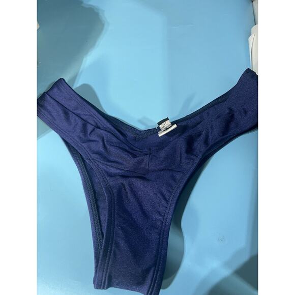Risk swim bikini bottom style R3048JSHSD size Small Blue - Picture 1 of 2